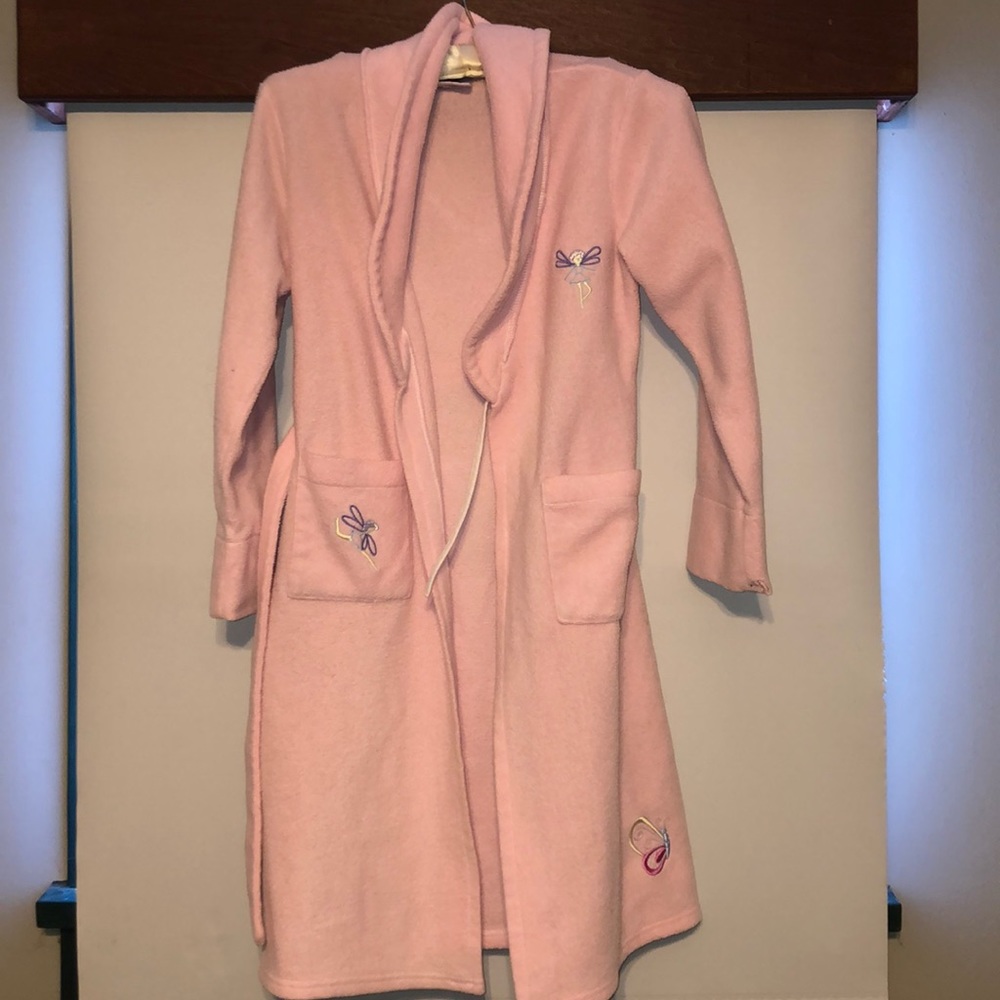 Light pink girls robe